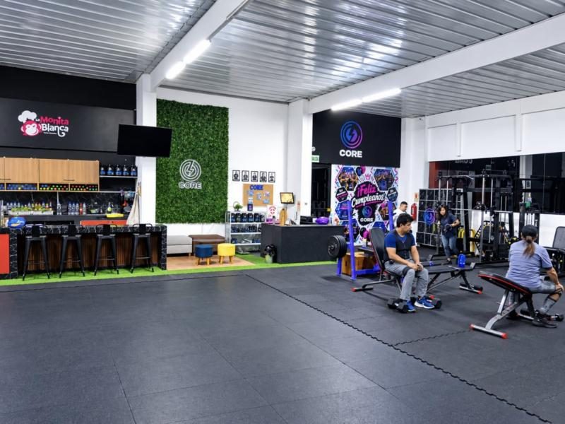 Recepción de Core Gym