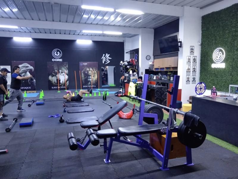 Zona funcional de Core Gym